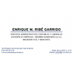 Asesoría Enrique M. Ribé Garrido